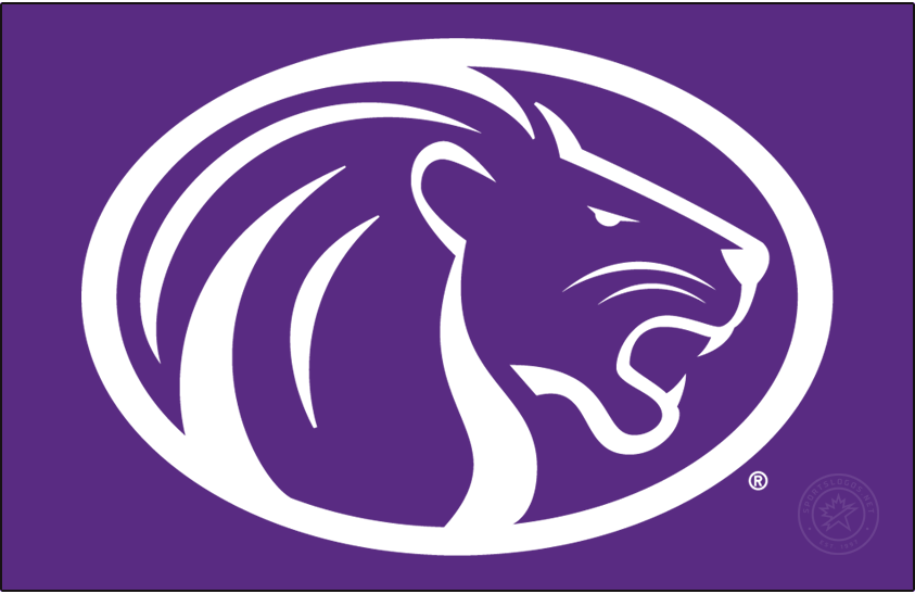 North Alabama Lions 2012-Pres Alt on Dark Logo v2 diy DTF decal sticker